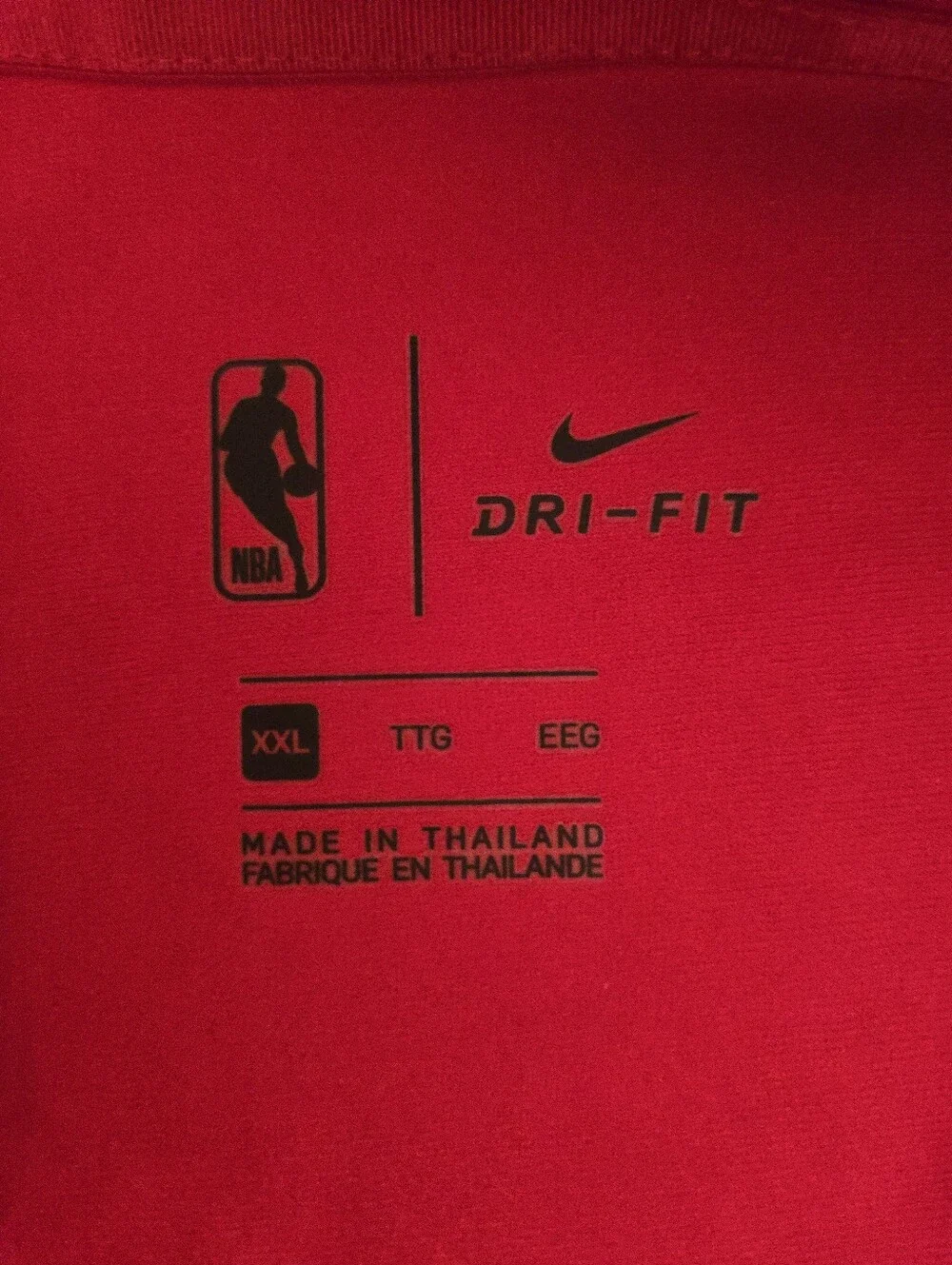 Men's Nike Red Chicago Bulls Half-Zip Pullover XXL